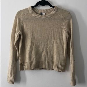 Cropped sweater